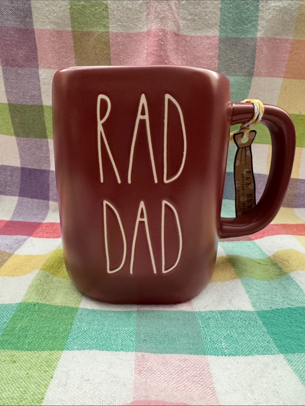 Rae Dunn RAD DAD Ceramic Mug